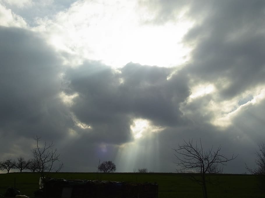 Clouds, Sun, Nature, Environment, sky, cloud - Sky, storm, thunderstorm HD wallpaper