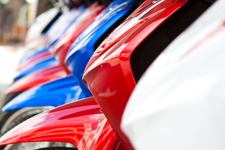 roller, colorful, vehicle, background, shiny, red, close-up HD wallpaper