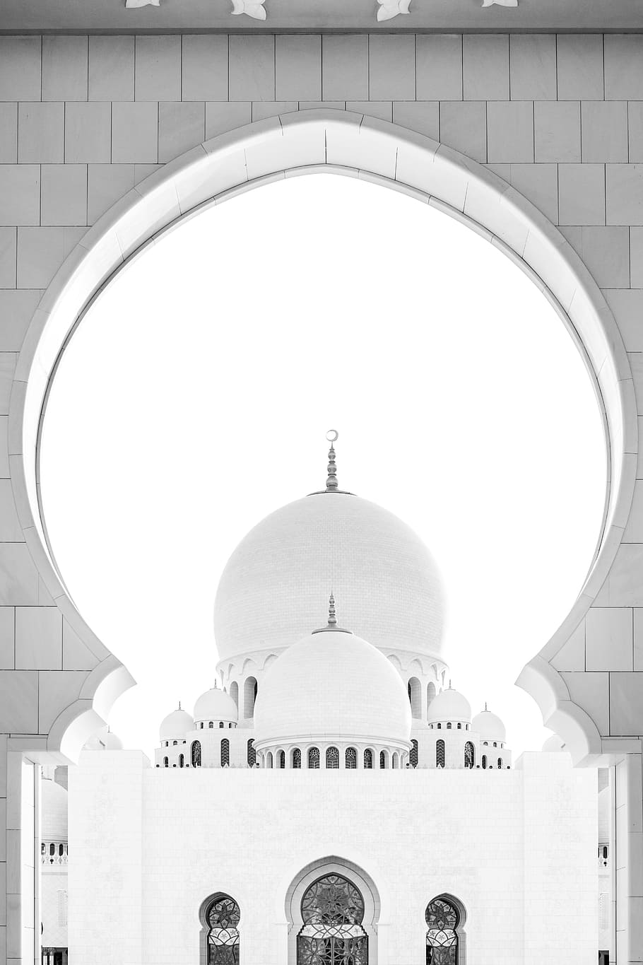 صورة اسلامية من موقع wallpaper flare Moshe-white-mosque-abu-dhabi-arabic