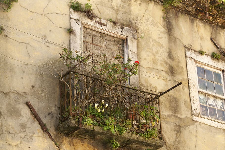 old house, lapsed, decay, building, window, built structure HD wallpaper