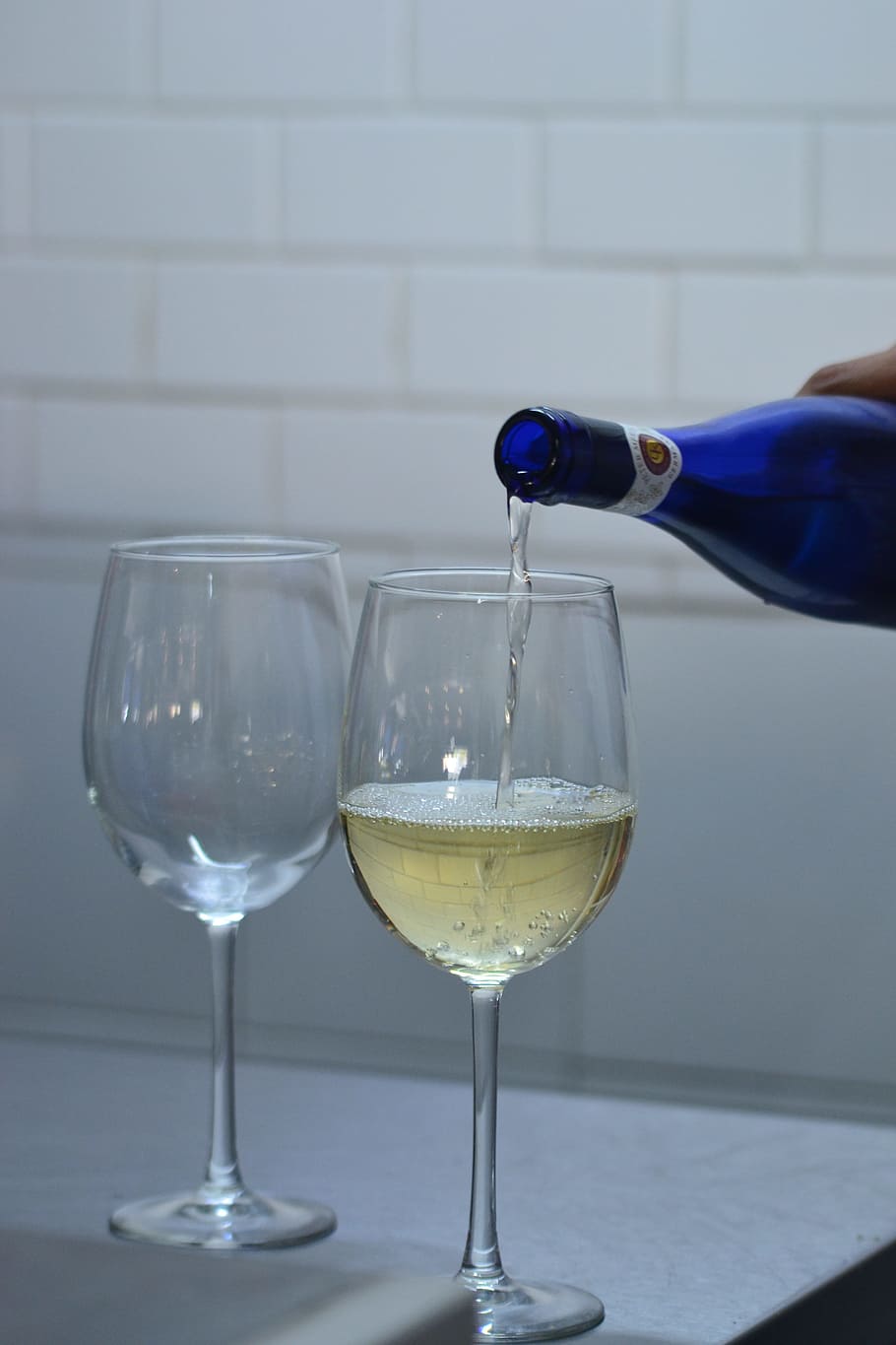 wine, cup, white, transparent, refreshment, alcohol, drink HD wallpaper