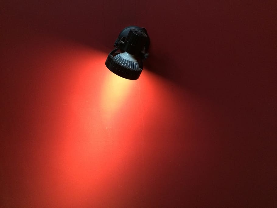 Lighting, Lights, Wall, Lamp, atmosphere, electric, red, no people HD wallpaper