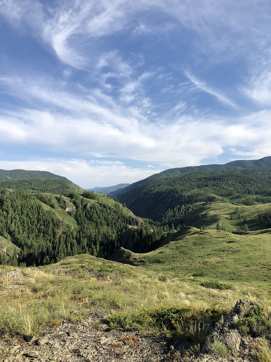 mountains, almaty, steppe, beauty in nature, scenics - nature HD wallpaper
