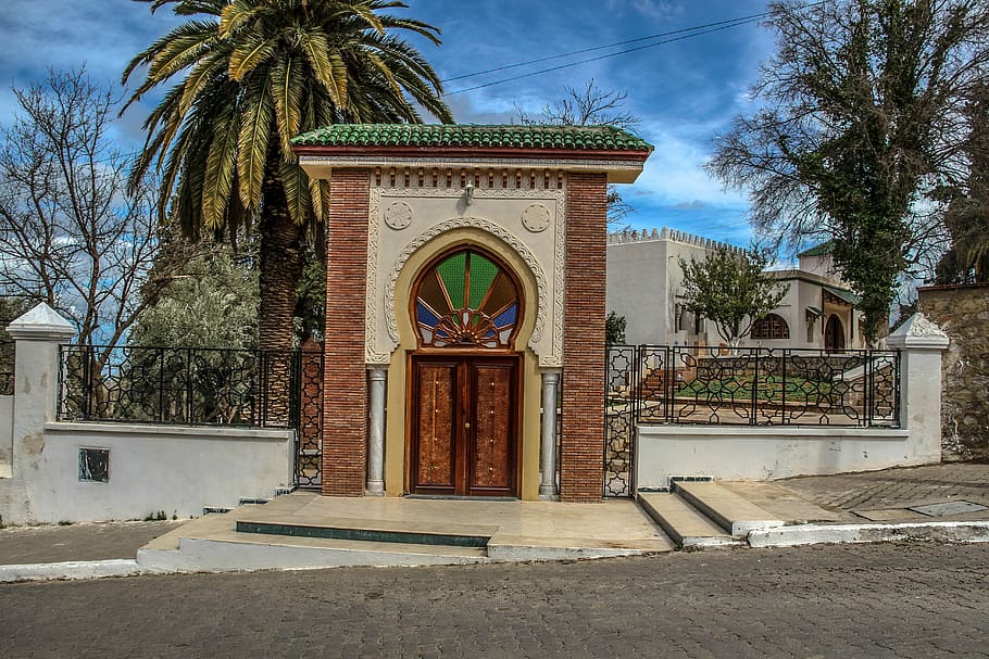 tlemcen, architecture, building, house, facade, built structure HD wallpaper
