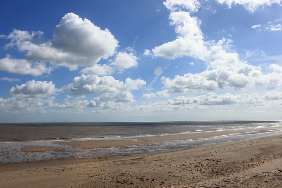 beach, sea, ocean, summer, water, vacation, sky, coast, landscape HD wallpaper