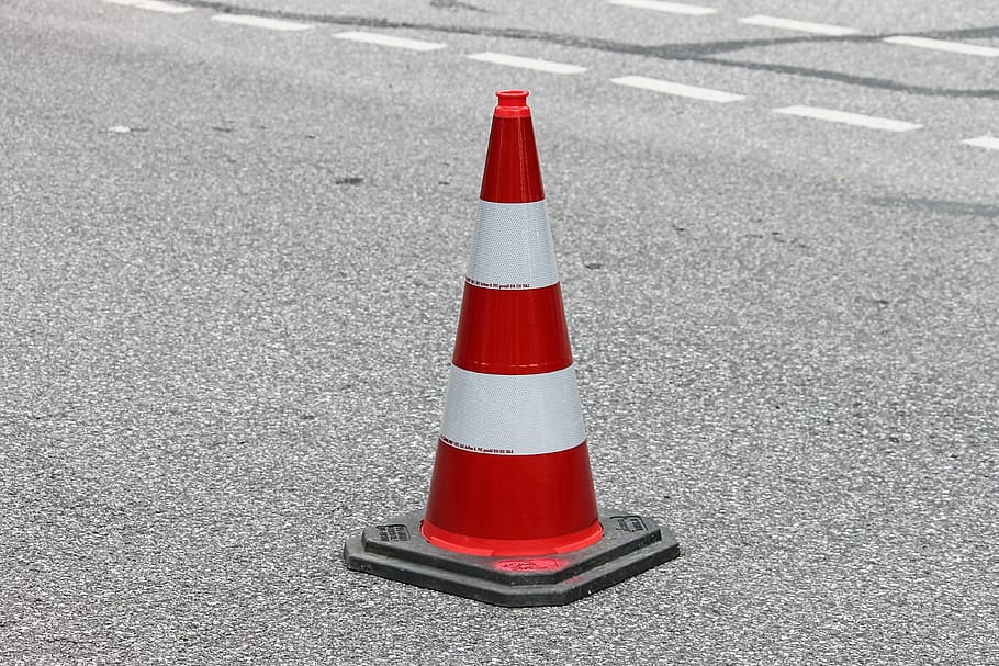 Public Domain. pylon, traffic cone, barrier, road sign, lock, hat, transpor...