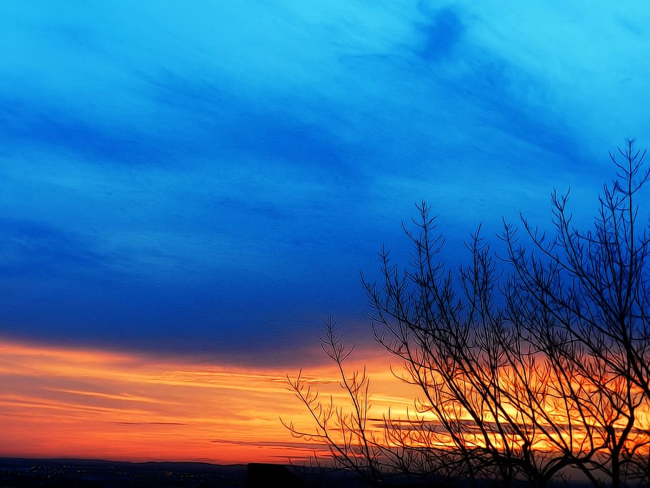 sky, clouds, colors, nature, weather, light, day, space, meteorology HD wallpaper