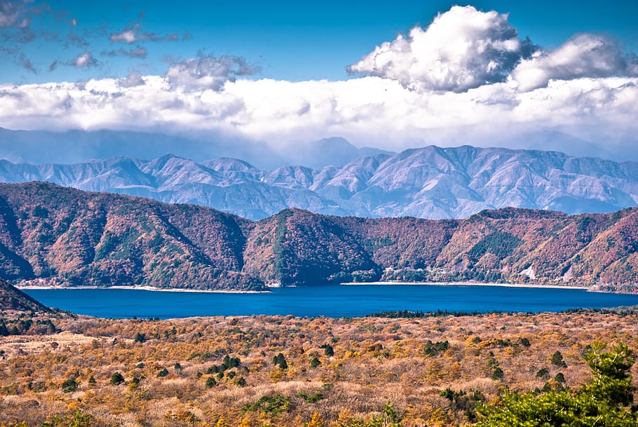 snow, mountain, lake, cloud, glacier, landscape, nature, scenics HD wallpaper