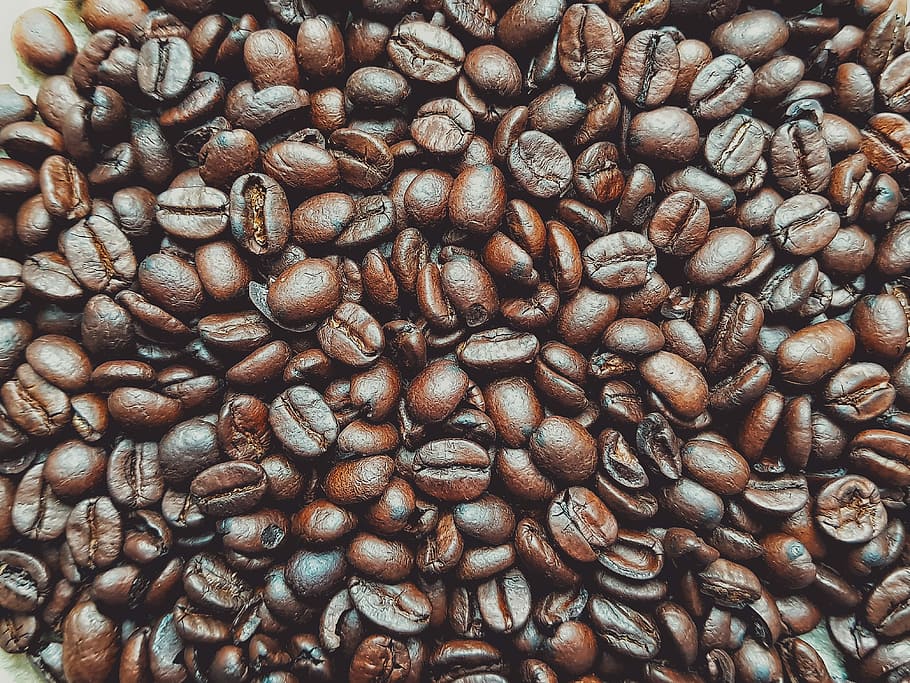 Coffee, coffee beans, brown, coffee - drink, roasted coffee bean HD wallpaper