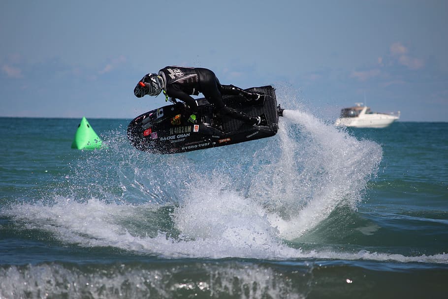 Jet Ski, Backflip, Chan, backie chan, action sports, lake michigan