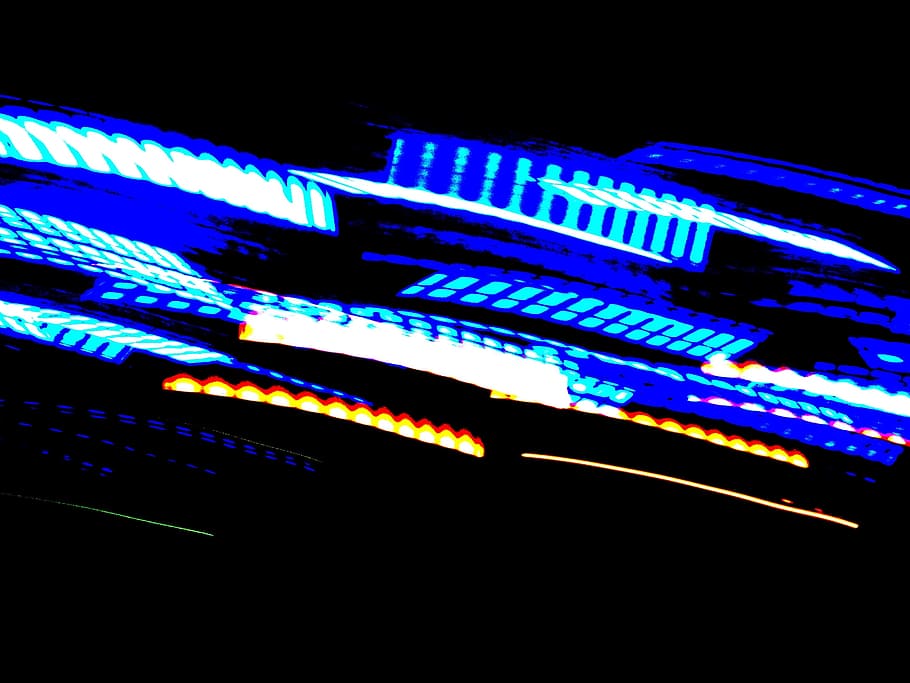 light, blue, movement, lights, nightclub, night club, disco HD wallpaper