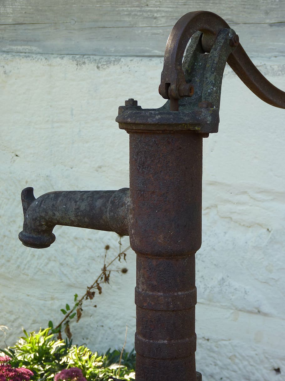 pump, water, water pump, hand pump, old, museum of local history HD wallpaper