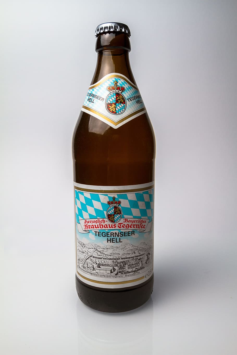 beer, studio, tergernsee, white, bright, bottle, container HD wallpaper