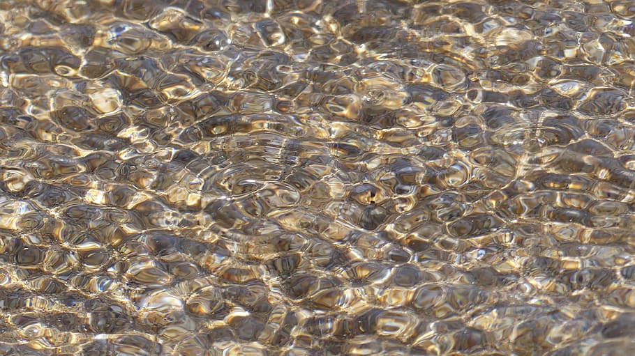 water, sea, structure, surface, transparent, nature, backgrounds HD wallpaper