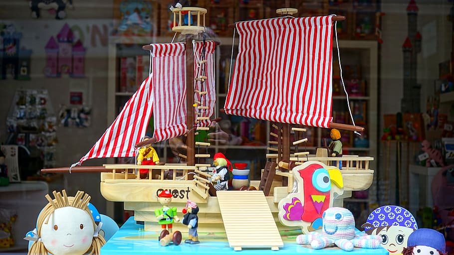 ship, cute, figures, toys, kid, play, stuffed toys, toy figure HD wallpaper