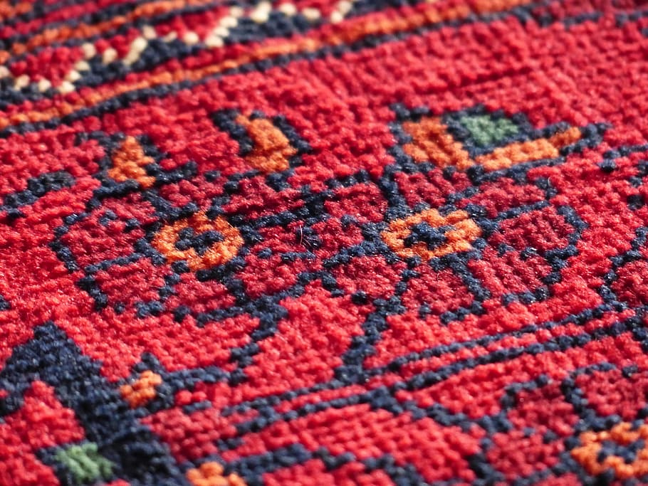 Carpet, Tying, Silk, Wool, red, carpet weaving center, weave HD wallpaper
