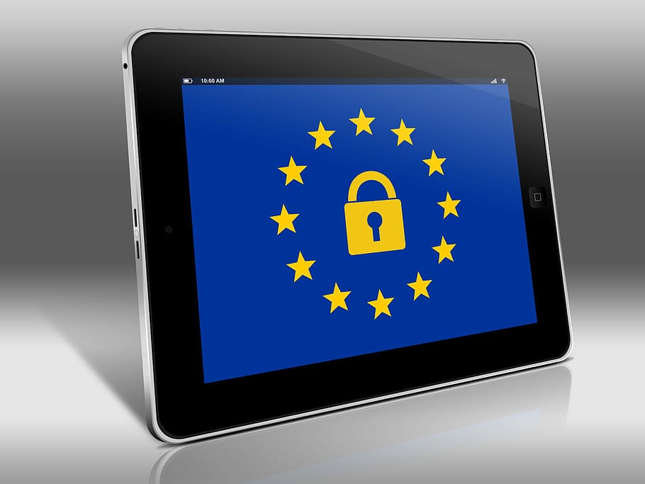 black iPad, europe, gdpr, privacy, data, security, regulation HD wallpaper