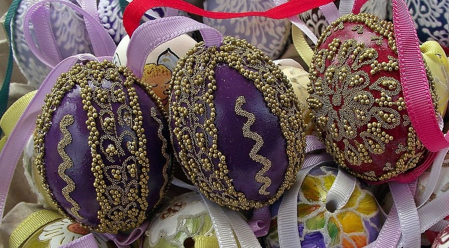 handicraft, easter, eggs, easter eggs, christmas decoration HD wallpaper
