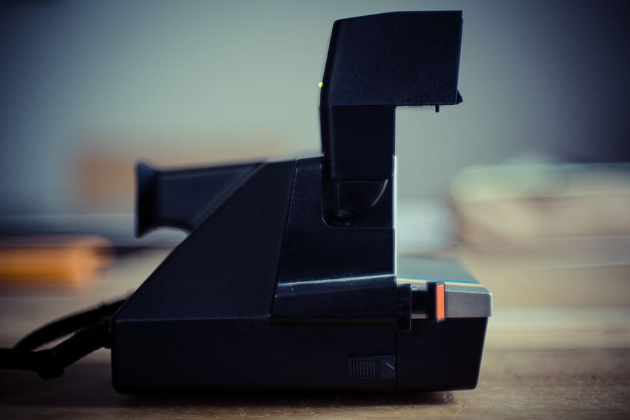 polaroid, camera, right away, image, photography, vintage, retro HD wallpaper