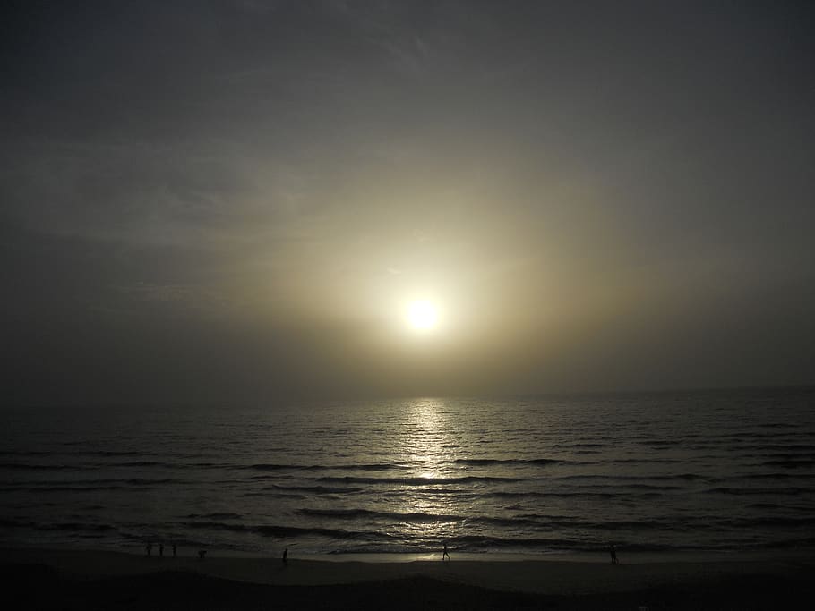 sunset, beach, florida, water, sky, beauty in nature, sea, scenics - nature HD wallpaper