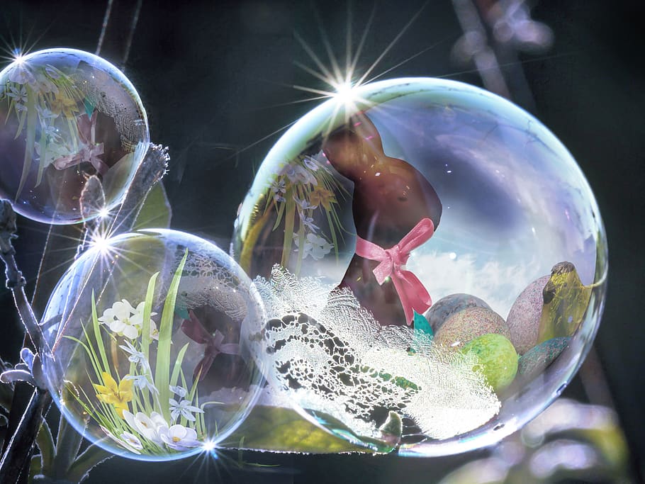spring, easter, happy easter, hare, easter eggs, easter spring HD wallpaper