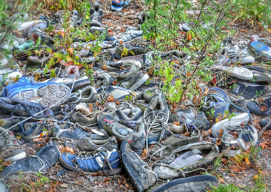 sneaker, old, broken, shoes, break up, lapsed, sport, transient HD wallpaper