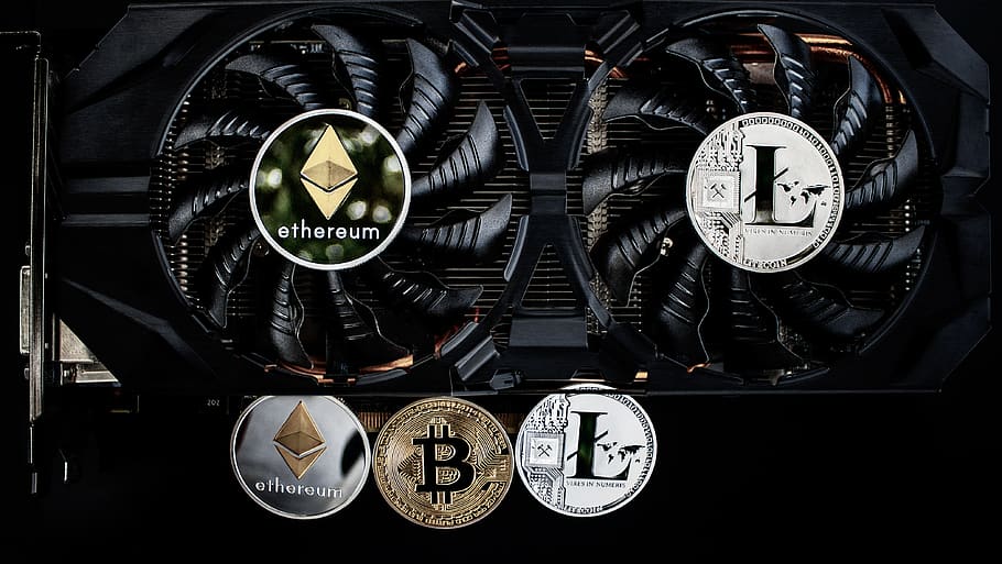 cryptocurrency, bitcoin, mining, blockchain, virtual, digital, HD wallpaper