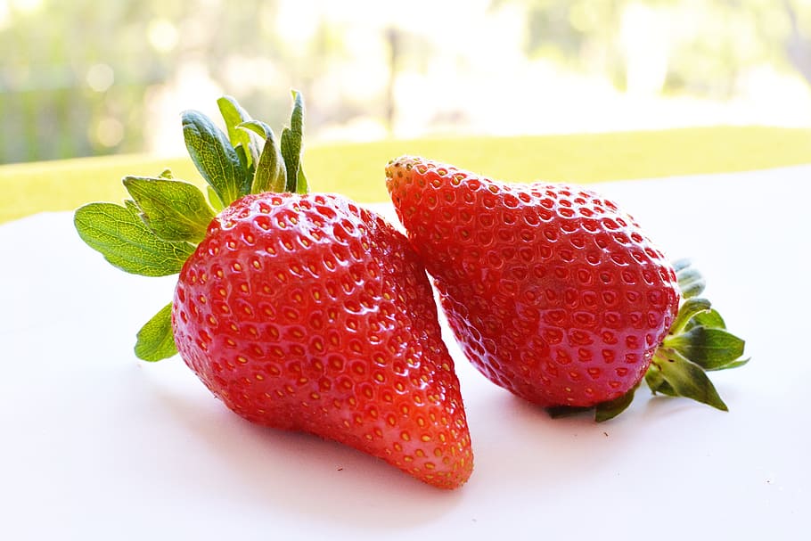 strawberry, red, fruit, cool, nature, red fruits, tasty, delight HD wallpaper