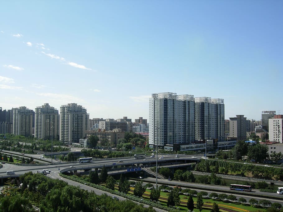 north, beijing, lou, group, building exterior, built structure HD wallpaper