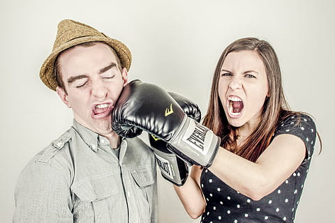 angry, argument, attack, battle, boxing, boxing gloves, challenge HD wallpaper