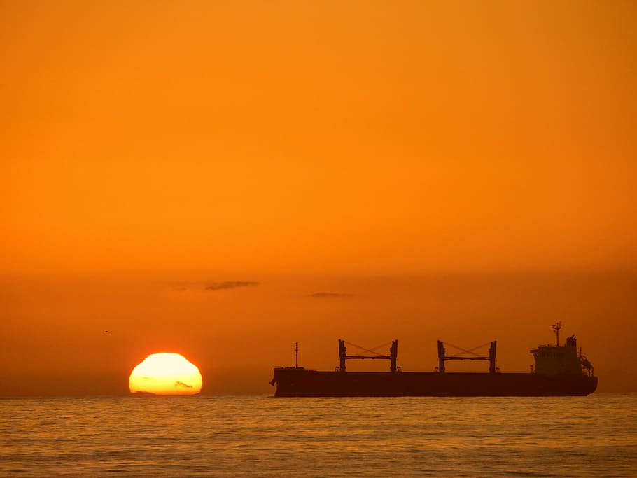 sunset, chile, beach, setting sun, tourists, people, landscape HD wallpaper