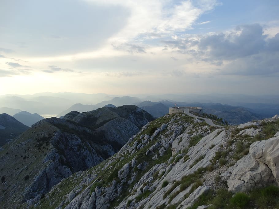 mountains, sky, panorama, nature, landscape, travel, summer HD wallpaper