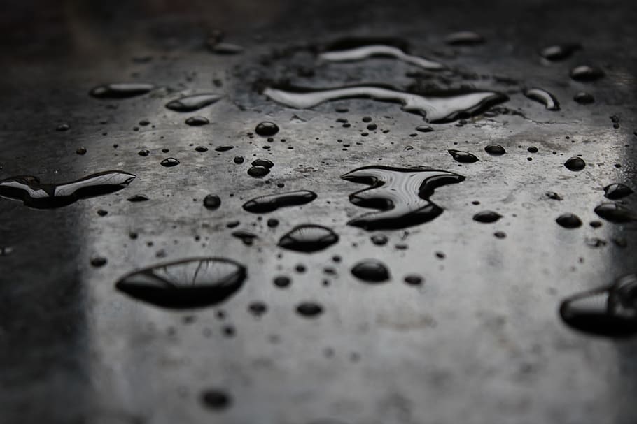 rain, wet, drop, desktop, splash, selective focus, water, no people HD wallpaper