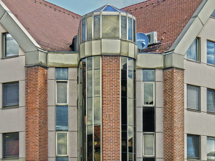 architecture, house, window, cultivation, modern, facade, renovated HD wallpaper
