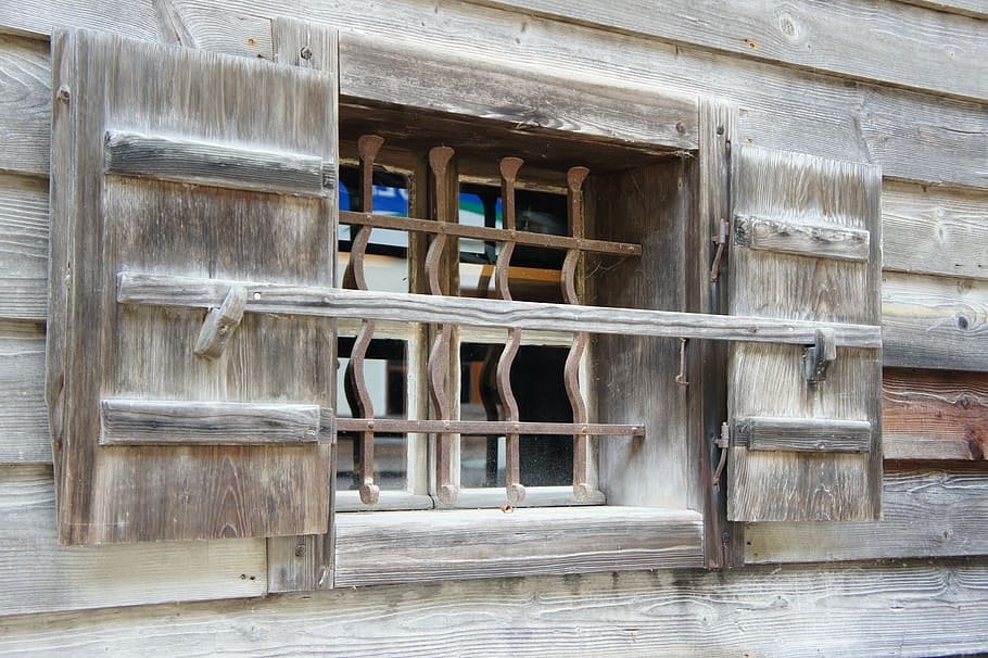 window, vacation, home, architecture, building, shutters, facade HD wallpaper