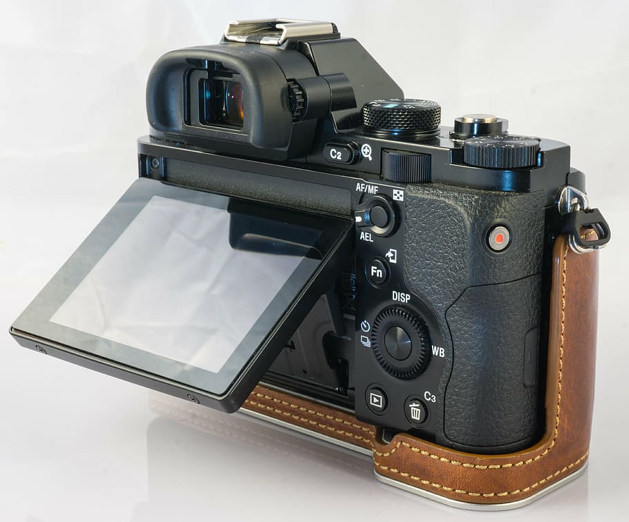 sony, a7r, camera, mirrorless, dslr, technology, camera - photographic equipment HD wallpaper