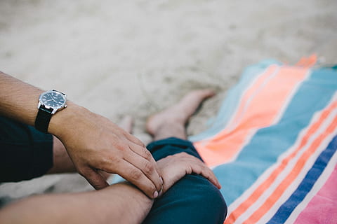Together at the beach, sand, summer, blanket, holidays, vacations HD wallpaper