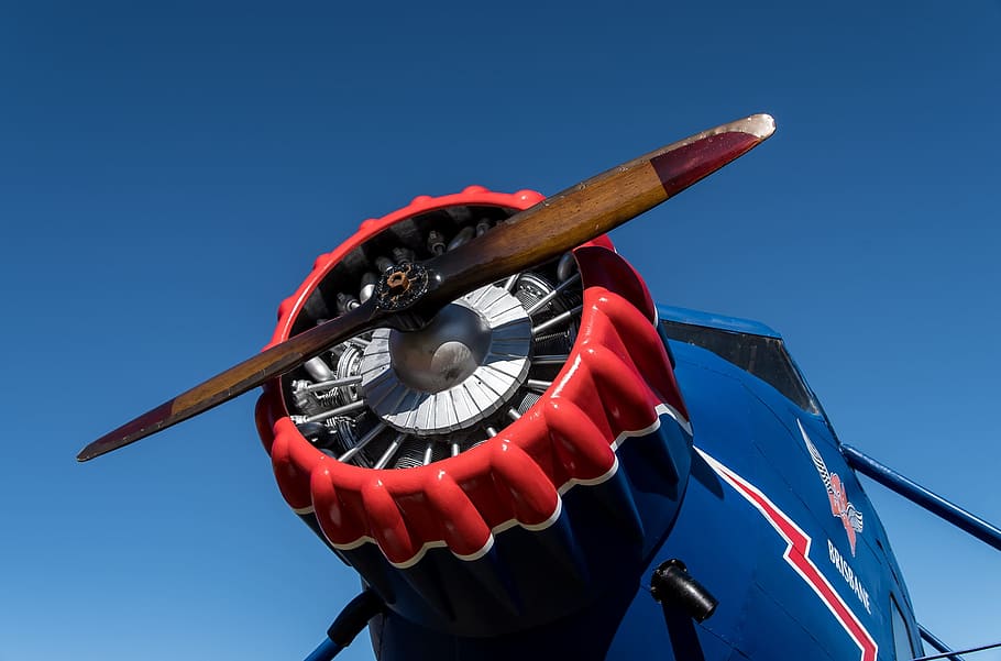 propeller, plane, engine, aircraft, replica, aviation, transport HD wallpaper