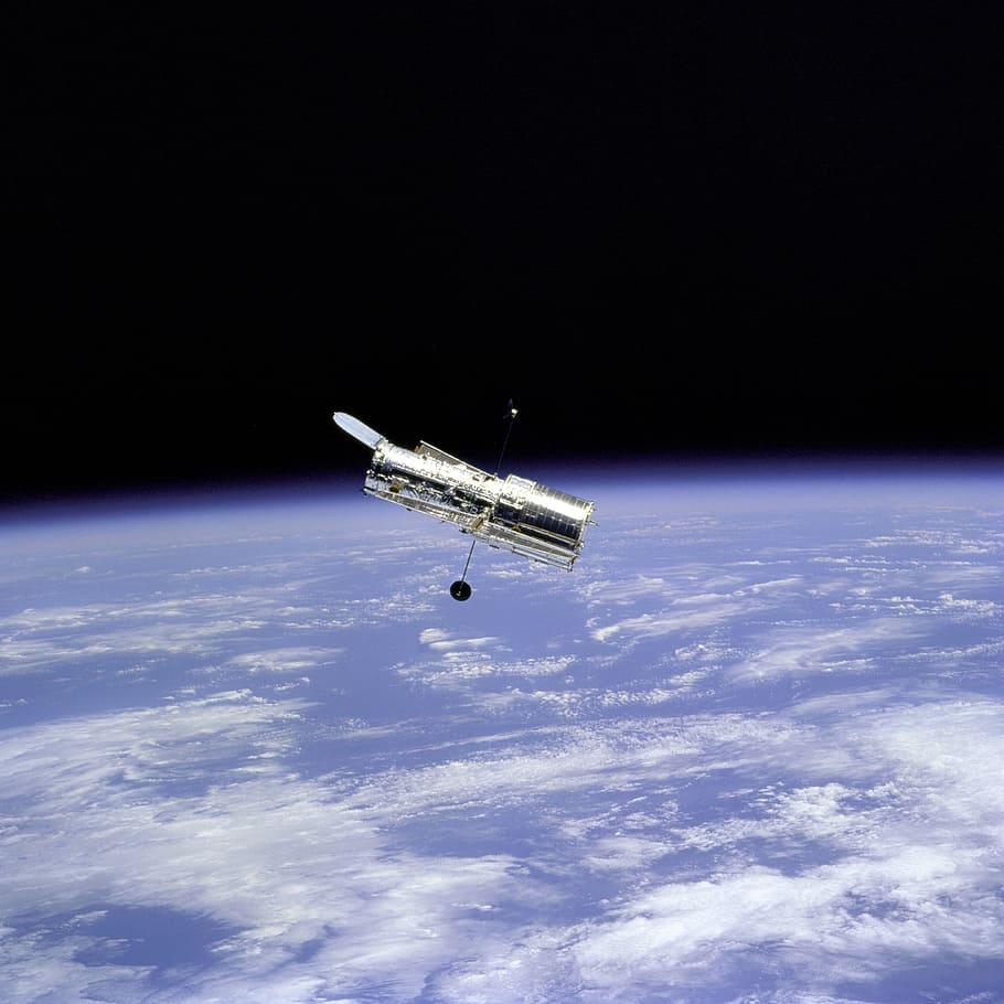 hubble, space, telescope, atmosphere, science, satellite, astronautics HD wallpaper