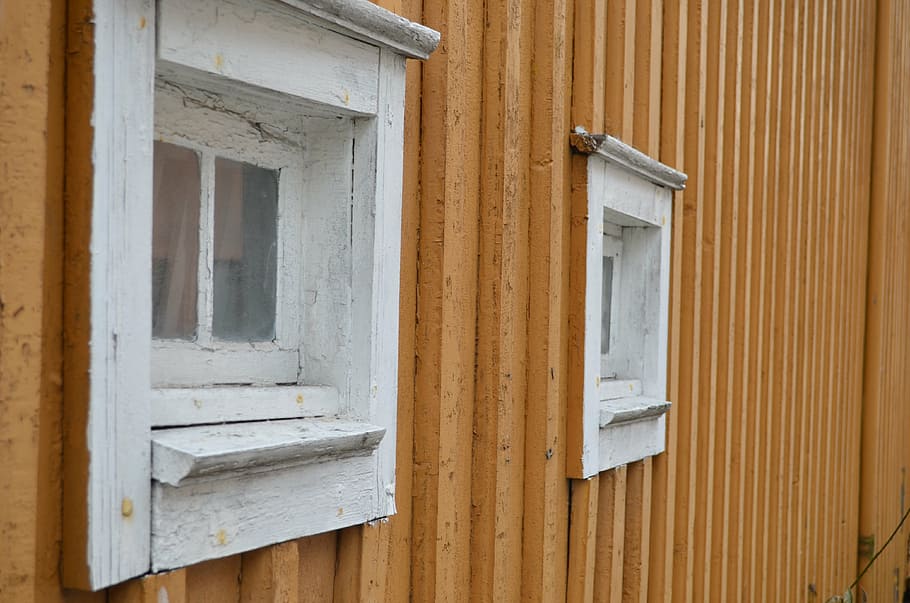 tønsberg, windows, yellow, architecture, built structure, building exterior HD wallpaper