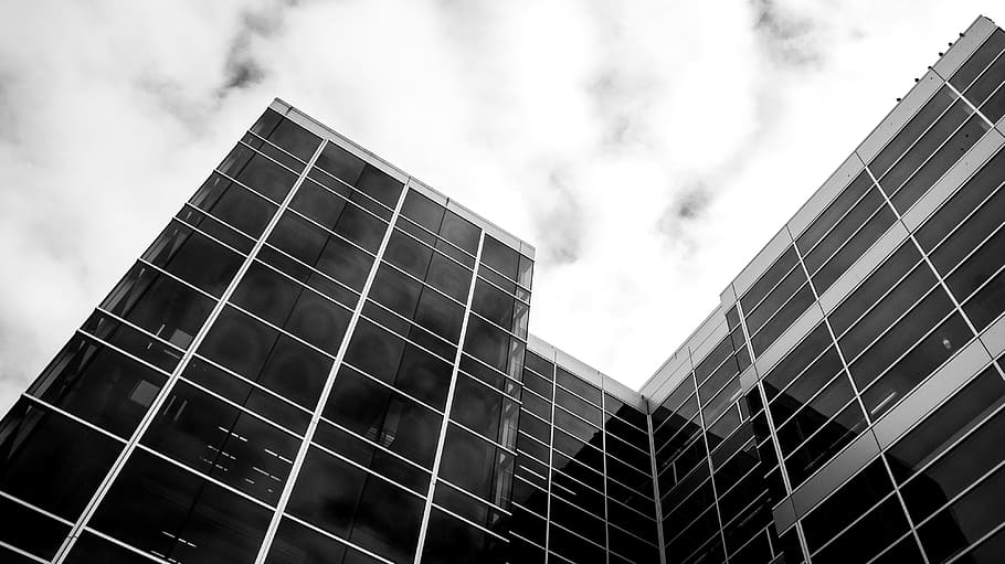 contemporary, glass items, reflection, window, modern, skyscraper HD wallpaper