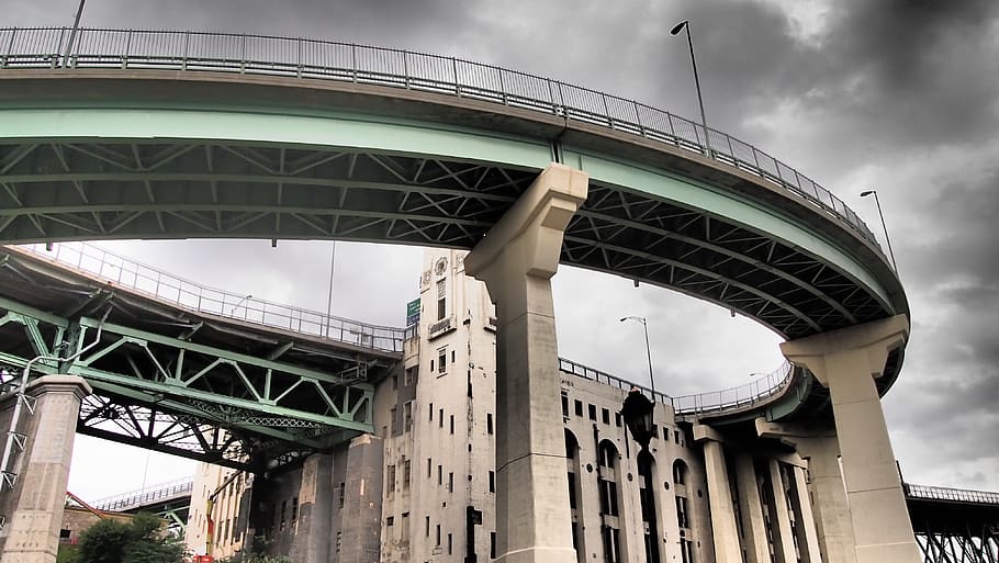 Canada, Bridge, Montreal, Sky, bridge - man made structure HD wallpaper