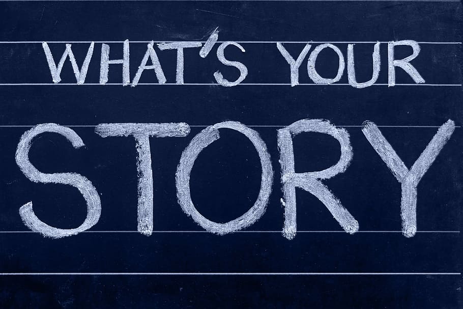 What's your story, chalkboard, blogging, believe, blackboard, HD wallpaper