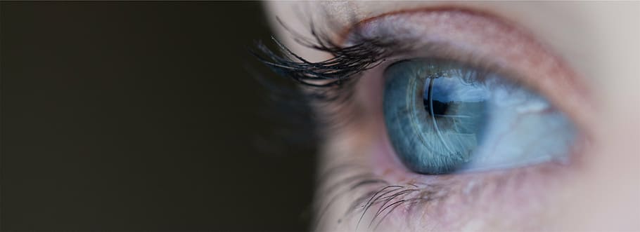 close up of person's eye, blue, eyes, human eye, eyelash, eyesight