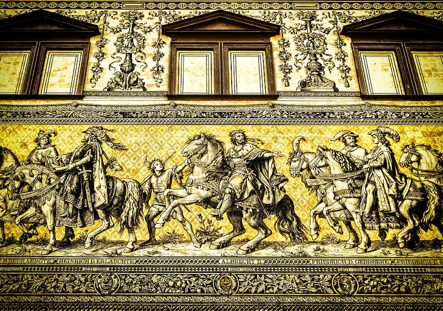 Dresden, Saxony, Old Town, Landmark, princes, architecture, HD wallpaper