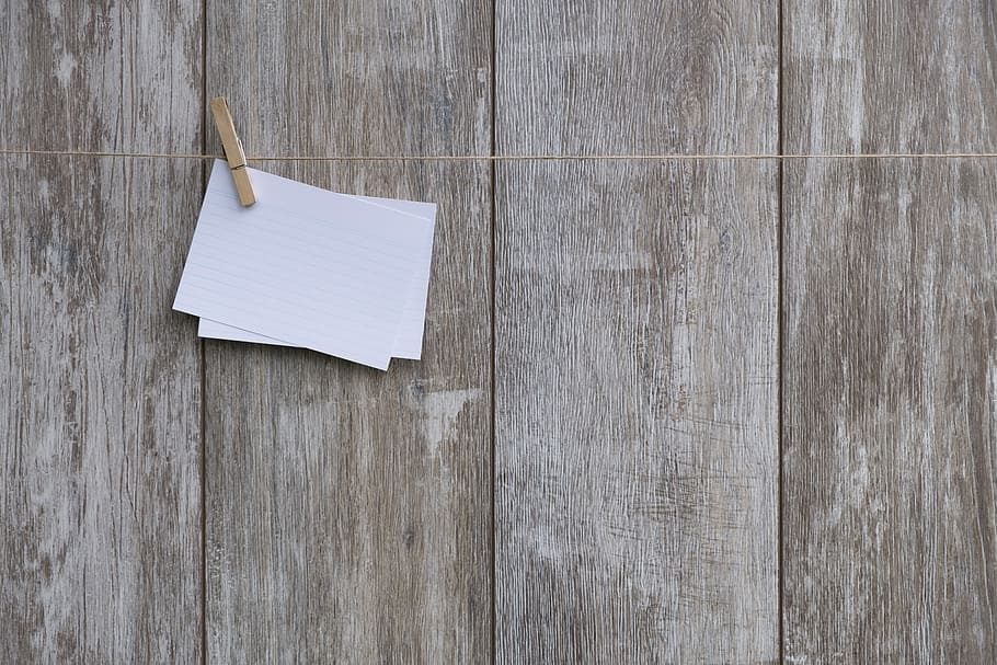 white paper, note, stickies, list, memo, office, organization HD wallpaper