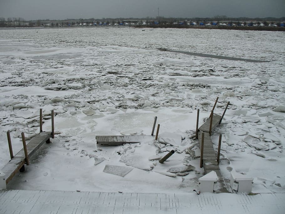 Ice, Snow, River, Damage, Cold, Winter, white, zing, frozen HD wallpaper