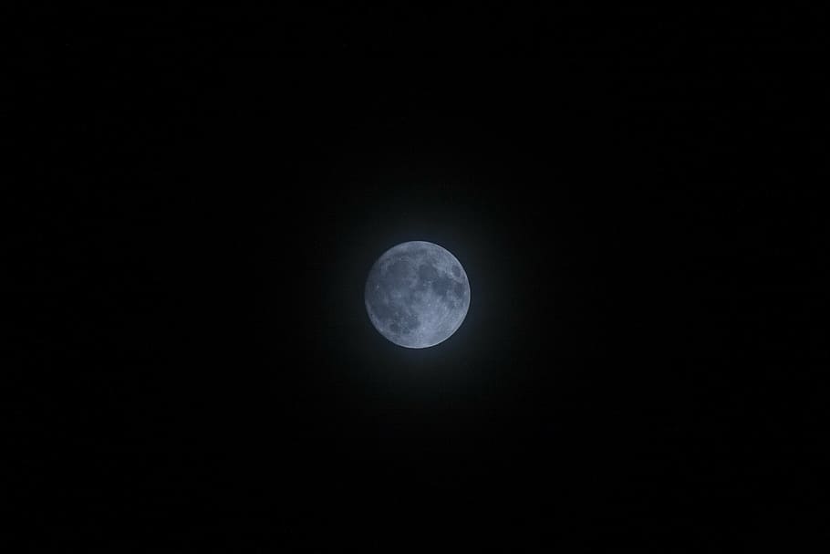 moon, luna, full, astronomy, night, planetary Moon, moon Surface HD wallpaper