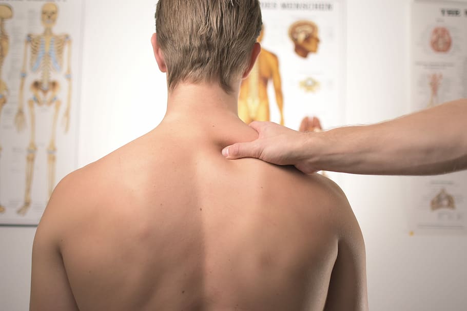 Man Male Back Massage 