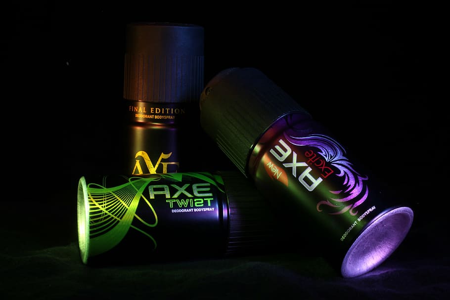 Axe Twist spray cans, axe bodyspray, artistic, cologne, smell, HD wallpaper